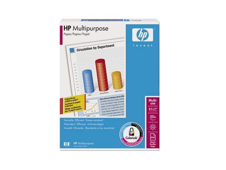 Multipurpose Paper - White - Letter - 8.5 in x 11 in 