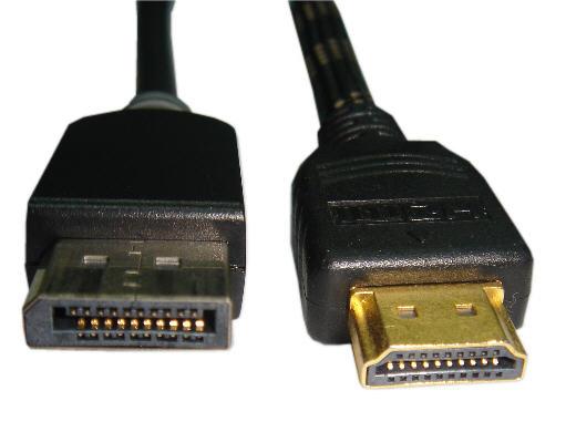 HDMI-Displayport Cable Male-Male 6FT