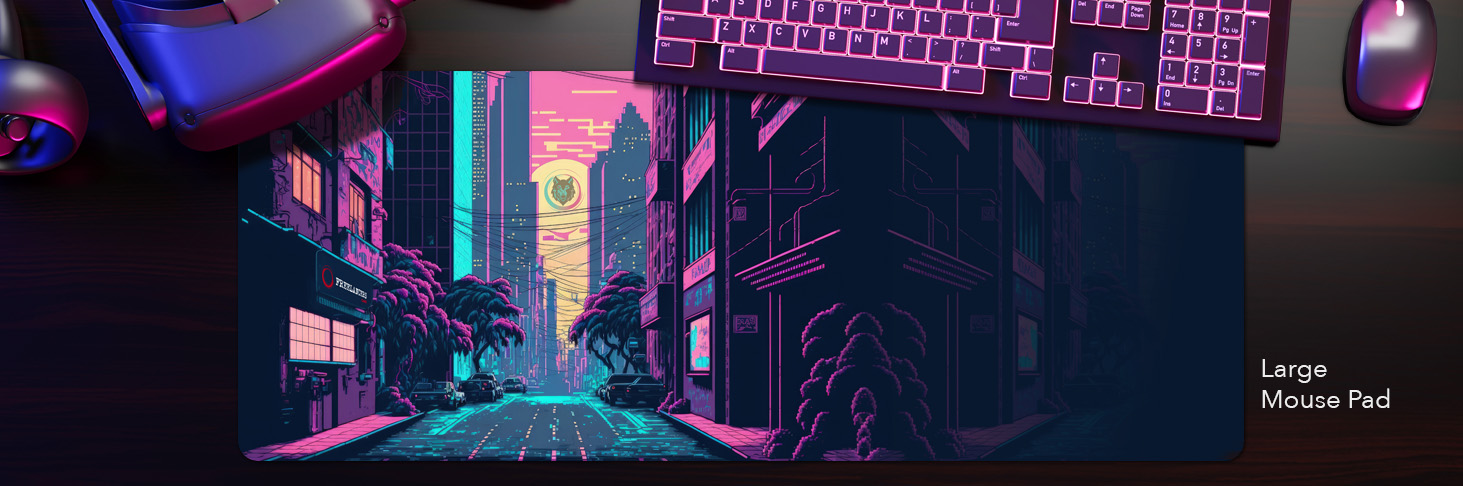 Mousepad Desk City