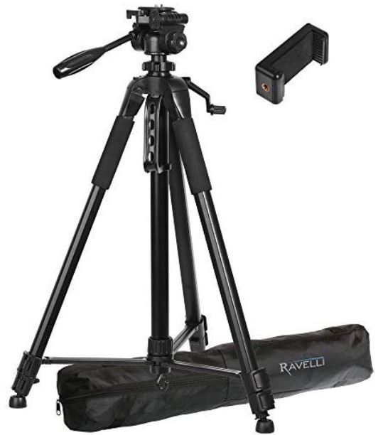 Ravelli APLT6 72 Light Weight Aluminum Tripod with Bag 