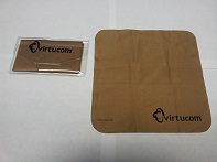 Virtucom Mircro Fibre Lens/Screen Cloth in Clear Pouch