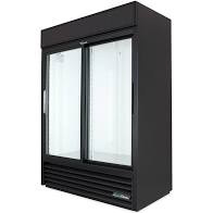 True GDM-47-HC-LD 54 Two Section Glass Door Merchandiser