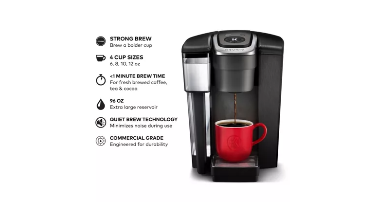 Keurig Commercial K1500 Coffee Maker, Black