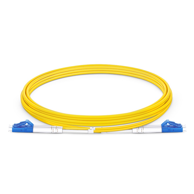 3m (10ft) LC UPC to LC UPC Duplex OS2 Single Mode PVC (OFNR)