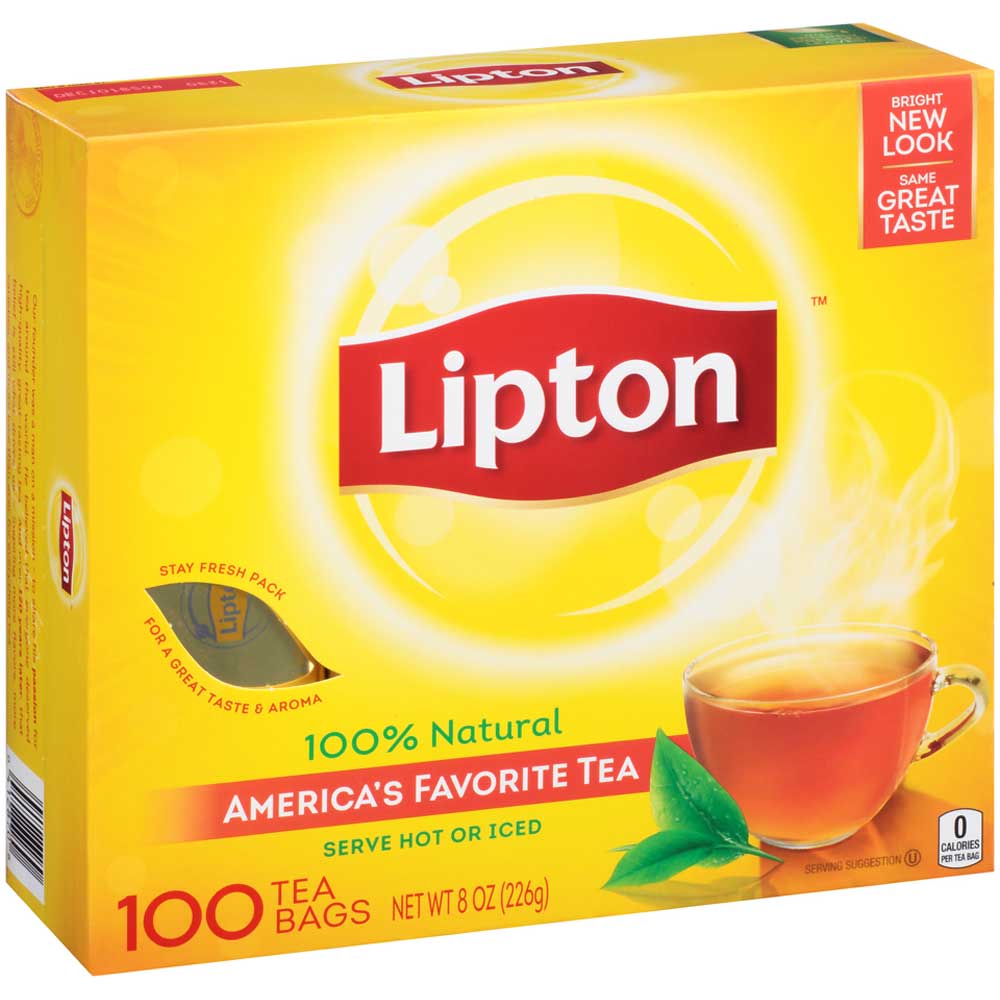 Lipton Tea Bag Cup, 100 count per pack