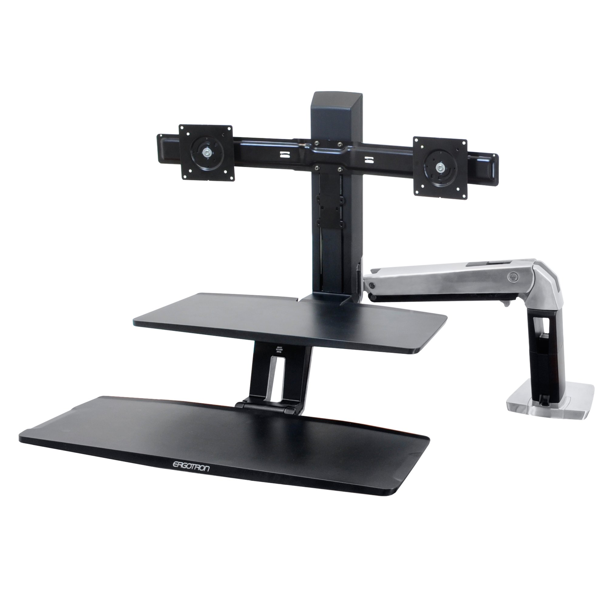 WORKFIT-A STAND W/ SUSPENDED KEYB DUAL