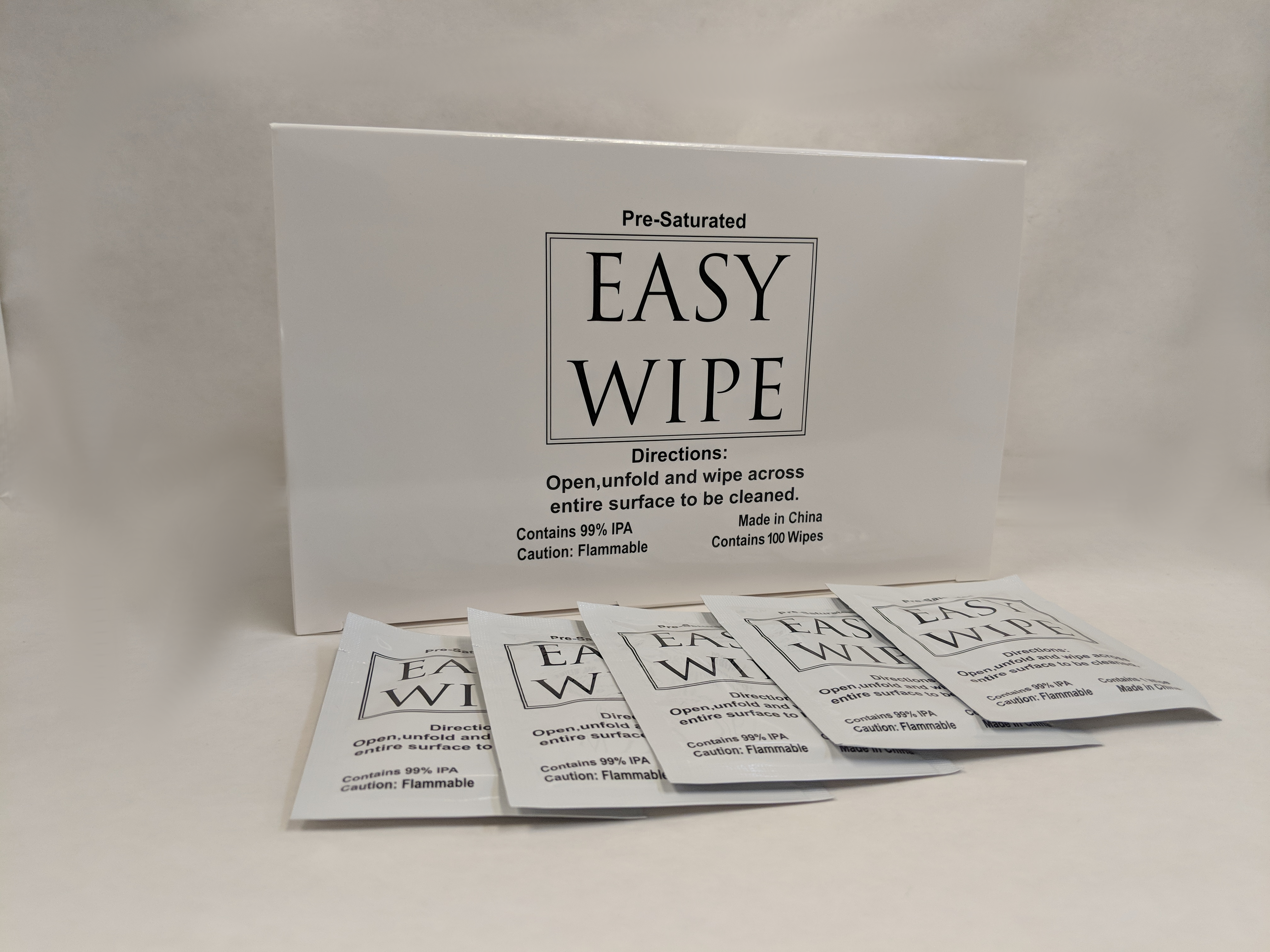 CLEANING WIPE (MOISTENED) 6x5