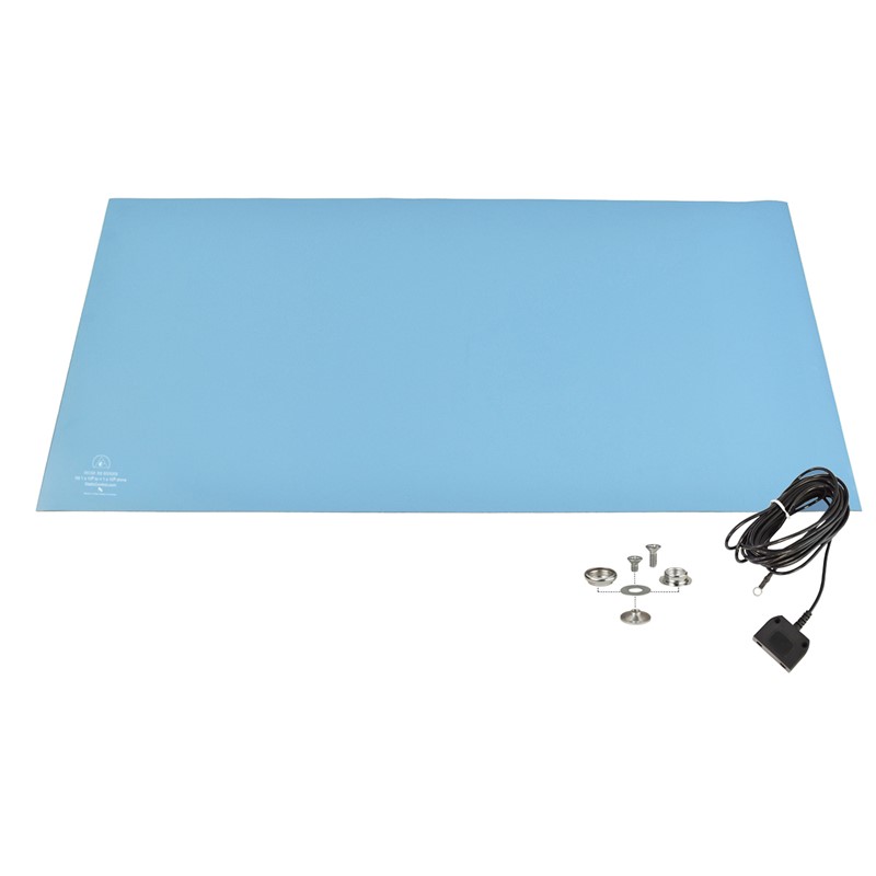 SCS R3 Series 2-Layer, Light Blue, Rubber, Mat, 24 x 48