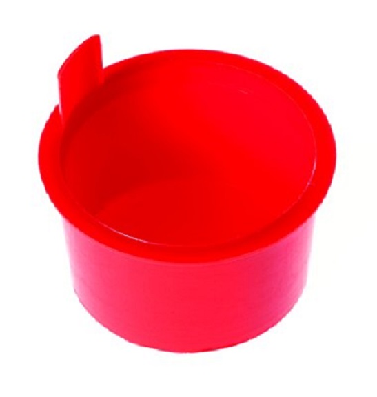 SCS VACUUM PART LONG RED PLUG FOR VACUUM STORAGE