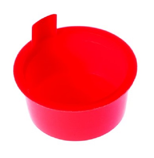SCS VACUUM PART SHORT RED PLUG FOR VACUUM STORAGE